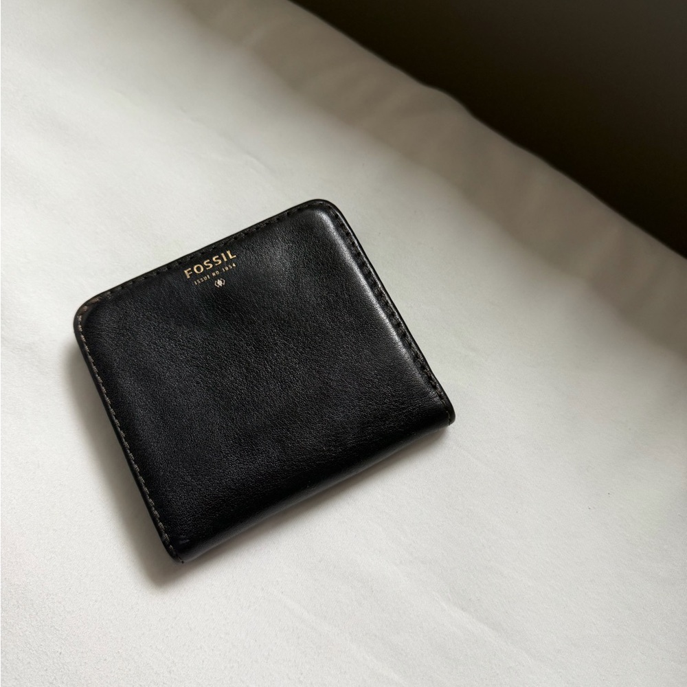 Fossil Black Leather Wallet